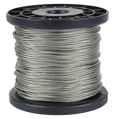 ভালো দাম ১/৮ ইঞ্চি এয়ারক্রাফট কেবল ৭x৭ স্টেইনলেস স্টিল তারের দড়ি দিয়ে তৈরি, যা AiSi স্ট্যান্ডার্ড নির্মাণশৈলীর অন্তর্ভুক্ত অনলাইন