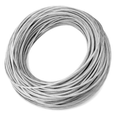 ভালো দাম নন-অ্যালয় লাল হলুদ সবুজ নীল সাদা রঙের ভিনাইল-লেপা তারের ক্যাবল ১/৮