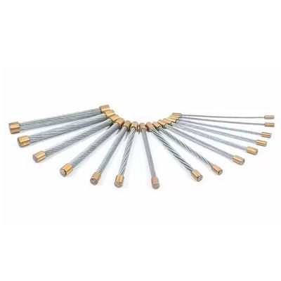 ভালো দাম 6X7 এফসি 7X7 গ্যালভানাইজড হাই কার্বন স্টিল ওয়্যার স্টিল স্ট্র্যান্ড এএসটিএম স্ট্যান্ডার্ড এবং দড়ি অ্যাপ্লিকেশন জন্য শক্তিশালী অনলাইন