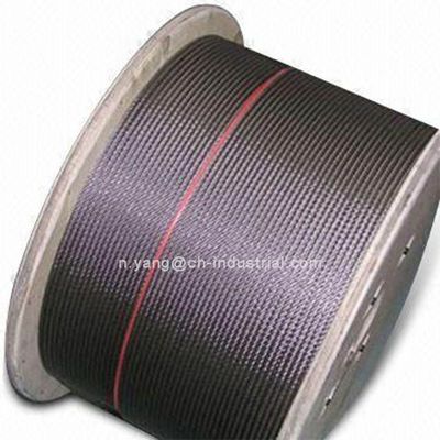 ভালো দাম কাস্টমাইজড দৈর্ঘ্য স্টেইনলেস স্টীল তারের দড়ি Ss304 Ss316 বিমান তারের 7x7 ইনক্স তারের 1/16 