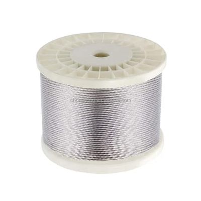 ভালো দাম 1x19 7x7 7x19 T316 স্টেইনলেস স্টীল এয়ারক্রাফট ক্যাবল জন্য ডেক ক্যাবল রেলিং কিট 1/8 