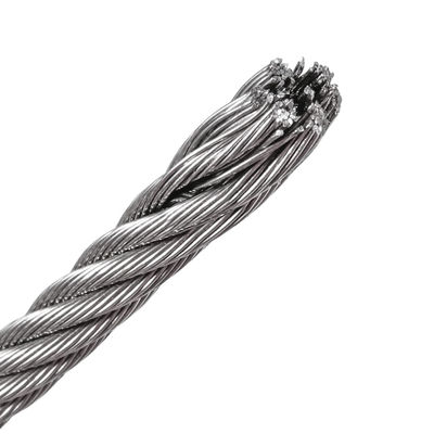 ভালো দাম SS304 Custom Steel Cables 7X19 2mm Steel Wire Rope Wear Resisting অনলাইন
