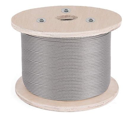 ভালো দাম ISO14001 Certified Steel Wire Rope Deck Stainless Wire Rope 1/8