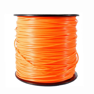 ভালো দাম রাউন্ড ২.৬মিমি ০.১০২'' ১ কেজি নাইলন ট্রিমার লাইন স্পুল ঘাস ট্রিমার লাইন অনলাইন