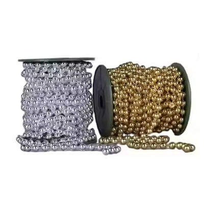 ভালো দাম 4mm Ball Chain Manufacturer Metal Colorful Customized Ball Chain For Jewelry Making Tag Chain অনলাইন
