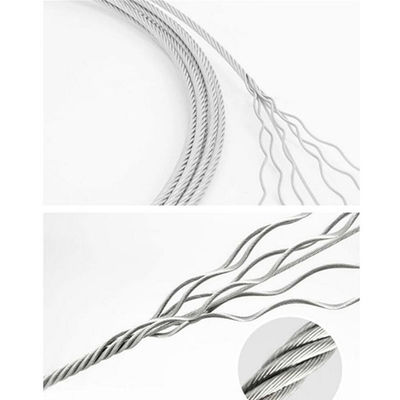 ভালো দাম কাস্টমাইজড ক্যাবল ডেক রেলিং ধাতু তারের দড়ি 5/32