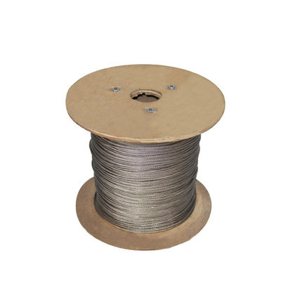 ভালো দাম সহনশীলতা ±1% T316 স্টেইনলেস স্টিল কেবল তারের দড়ি 1x19 7x7 7x19 ব্যালস্ট্রেড, DIY ডেক রেলিং হার্ডওয়্যার কিটের জন্য অনলাইন