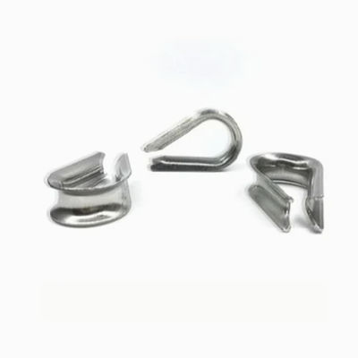 ভালো দাম 12PCS M10 Stainless Steel Thimble for Pull-Line Fitting and 3/8 Inches Diameter Wire Rope অনলাইন