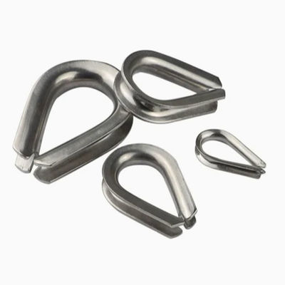 ভালো দাম European Type Heart-Shaped Wire Rope Thimble with Manufacturers Fastener Stainless Steel অনলাইন