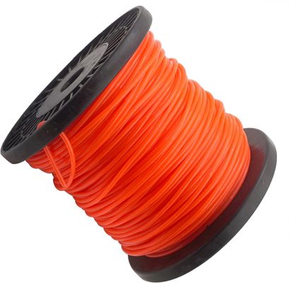 ভালো দাম 0.95 inch Grass Trimmer Spool Line String Trimming Line Nylon Steel Wire Core Brush Cutter Line অনলাইন