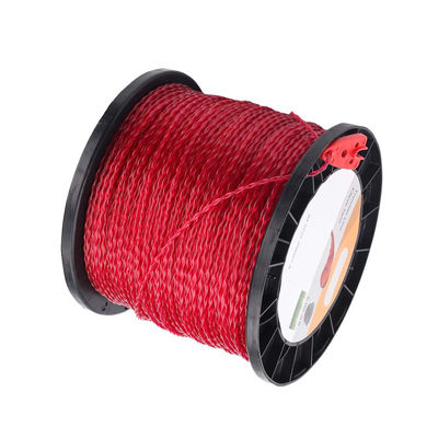 ভালো দাম 2.7mm / 0.10-inch Round Trim Line Round Twist 3 LBS. 690 Ft Red Cutting Tool Line Weed Trimmer Line অনলাইন