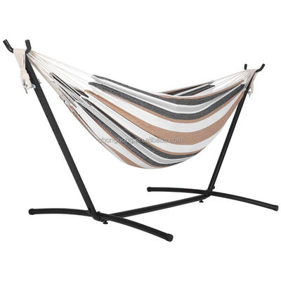 ভালো দাম Double Hammock Two Person Hammock Chair with Steel Stand/Space Saving Steel Stand Hammock অনলাইন