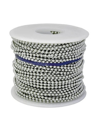 ভালো দাম কাস্টম অ্যাপ্লিকেশনের জন্য পালিশ করা ফিনিশ এবং 4.5*6 মিমি আকারের স্টেইনলেস স্টিলের বল চেইন অনলাইন