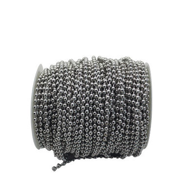 ভালো দাম 3.2mm Stainless Steel Roller Blinds Chain Weight Metal Ball Chain অনলাইন