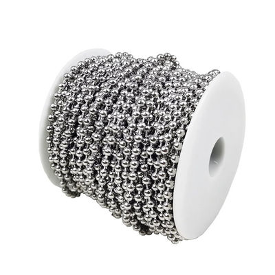 ভালো দাম Ball Chain Spool Stainless Steel 304 with 100 Clasps for DIY Projects অনলাইন