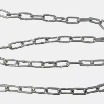 ভালো দাম 3 মিমি পাইকারি উচ্চ মানের Q235 ঢালাইকৃত জিঙ্ক গ্যালভানাইজড লিঙ্ক চেইন আউটডোরের জন্য অনলাইন