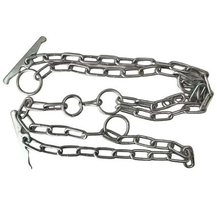 Standard 6mm 8mm Zinc Plated Animal Cattle Cow Link Chains with ISO CE Certificate