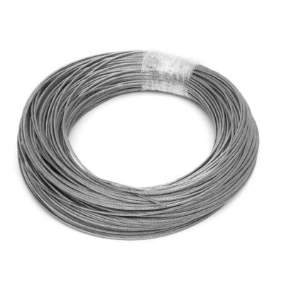 ভালো দাম Non-Alloy 1x7 7x7 7x19 Stainless Steel Wire Rope Cable for Various Uses অনলাইন