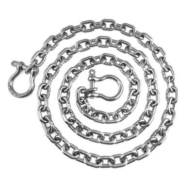 ভালো দাম Marine Hardware Accessories Stainless Steel Link Chains DIN766 Anchor Chains অনলাইন