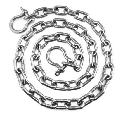 ভালো দাম Marine Chains Electric Resistance Welding 316 Stainless Steel Anchor Chain for Boats Heat Resistant অনলাইন