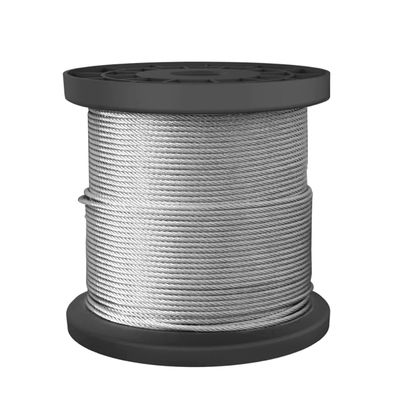 ভালো দাম 7X7 1/8'' 304 Stainless Steel Wire Rope for Traction অনলাইন