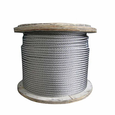 ভালো দাম 6x7FC Construction Stainless Steel 316 Wire Rope with 1770MPA Tensile Strength and Electro Galvanized Surface অনলাইন