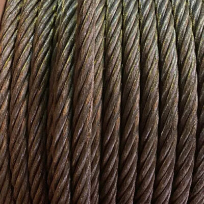 ভালো দাম স্টিলের তারের দড়ি 6x19 নমনীয় ব্যাসার্ধ 3/16 'মার্কিন ইঞ্জিনিয়ারিং জাহাজের জন্য স্টিলের তারের দড়ি গ্যালভানাইজড অনলাইন