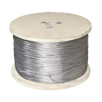 ভালো দাম উচ্চ-শক্তি 7x19 স্টেইনলেস স্টীল তারের দড়ি উচ্চ তাপমাত্রা এবং উচ্চ ক্ষয় শিল্প পরিবেশের জন্য উপযুক্ত অনলাইন