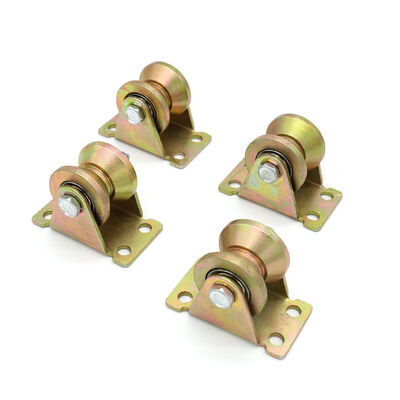 ভালো দাম গেট ডোর হার্ডওয়্যার আনুষাঙ্গিক স্লাইডিং ডোর রোলার হুইল ক্যাসটার ভি-গ্রোভ ট্র্যাক হুইল অনলাইন