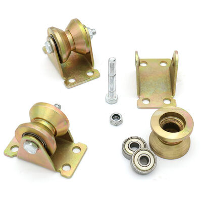 ভালো দাম গ্রেট কোয়ালিটি হাই ভি-গ্রুভ স্লাইডিং গেট রোলার গ্যারেজ দরজা নাইলন রোলার চাকা অনলাইন