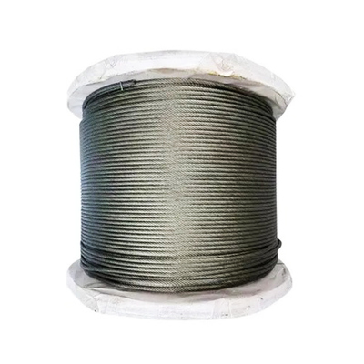ভালো দাম 4V*39S-5FC নির্মাণ যন্ত্রপাতি জন্য গ্যালভানাইজড স্টীল তারের দড়ি স্থগিত প্ল্যাটফর্ম গ্যালভানাইজড উজ্জ্বল অনলাইন